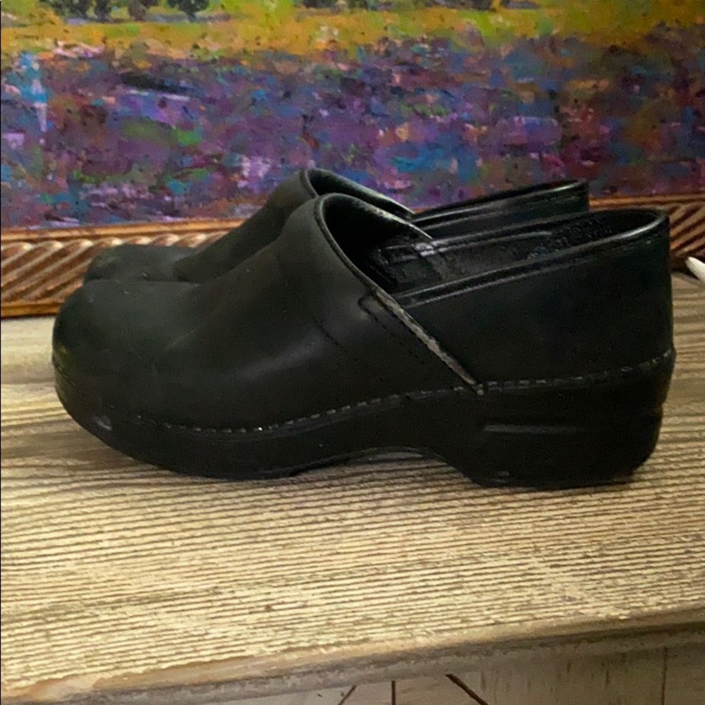 Dansko slip on clogs